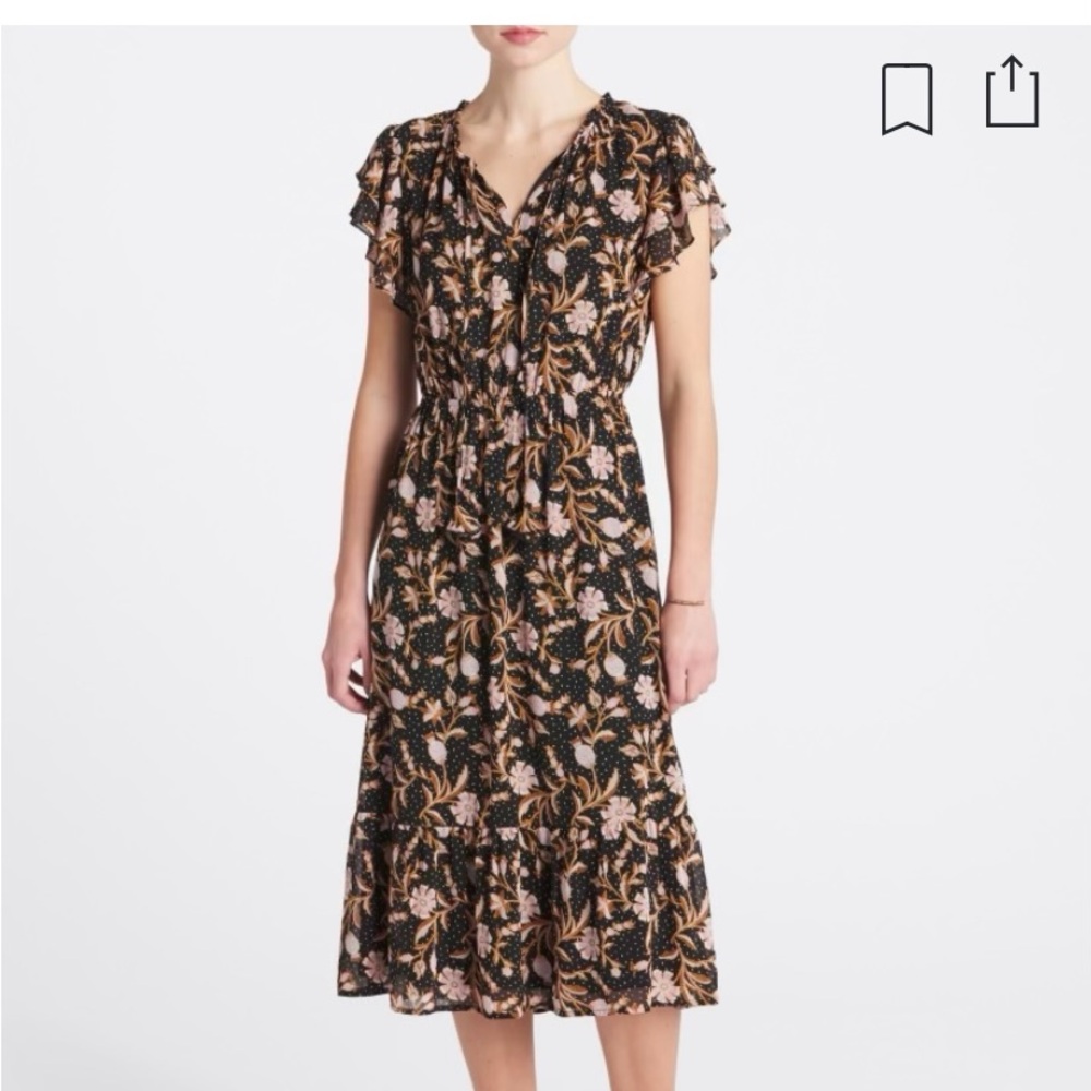 Carissa Flutter Sleeve Dress Stitch Fix